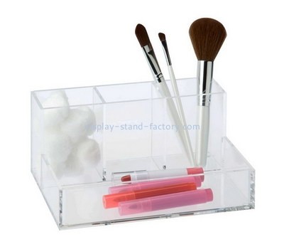 Custom table top acrylic makeup organizer plexiglass cosmetic stands NMD-562