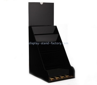 Custom countertop plexiglass make up display stands perspex cosmetic holders NMD-563