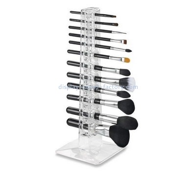 Custom plexiglass makeup brushes display stand acrylic display rack NMD-572