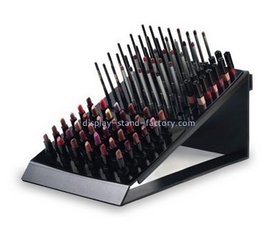 Custom countertop acrylic lipstick display risers plexiglass display stands NMD-578