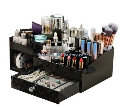 Custom acrylic makeup organizer plexiglass cosmetic holders NMD-579