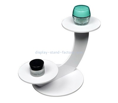 Custom plexiglass skincare display rack perspex cosmetic display shelf NMD-588
