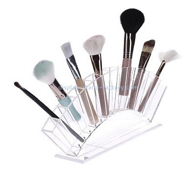 Custom plexiglass makeup brushes display holders lucite make up brushes organizers NMD-612