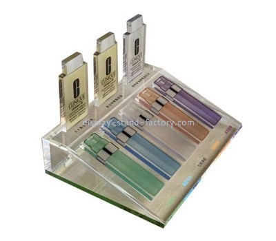 Acrylic manufacturer customize plexiglass makeup props display stand NMD-652