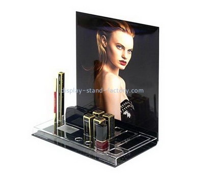 Plexiglass manufacturer customize acrylic cosmetics display stands perspex foundation displays NMD-671