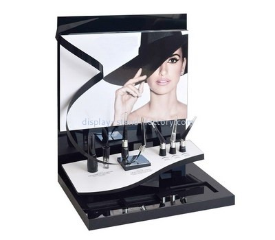 Acrylic manufacturer customize plexiglass lipstick display stand perspex perfume display riser NMD-678