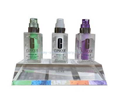Perspex manufacturer customize acrylic cosmetic advertising props display stand NMD-681
