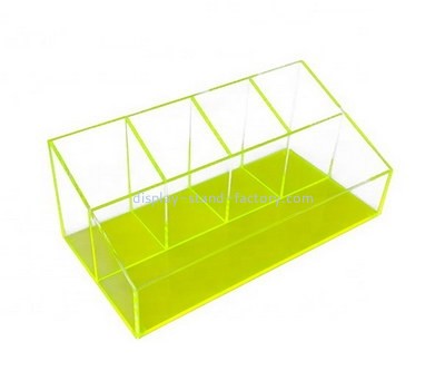 Plexiglass factory customize acrylic compartment organizer perspex cosmetic tray NMD-707