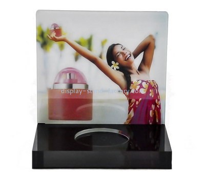 Acrylic supplier customize plexiglass perfume display risers perspex makeup display stands NMD-716