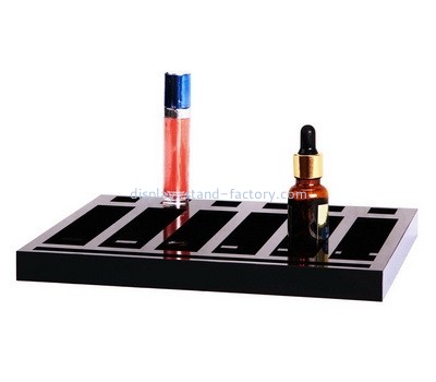 Plexiglass factory customize acrylic makeup display risers perspex display stands NMD-717
