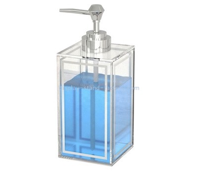 Plexiglass manufacturer customize acrylic soap dispenser lucite body washing box NMD-719