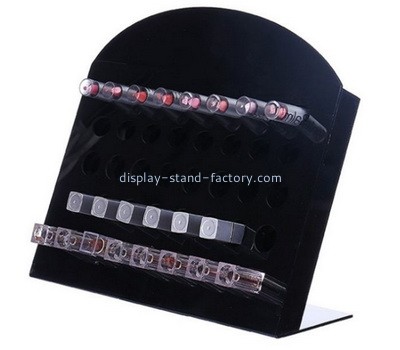 Acrylic manufacturer customize plexiglass lipstick display rack perspex lip gloss display stand NMD-734