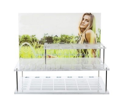 Plexiglass manufacturer customize acrylic cosmetic display rack NMD-743