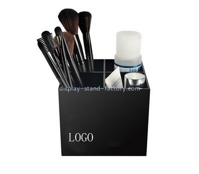 Acrylic factory customize perspex makeup brushes display holder NMD-744