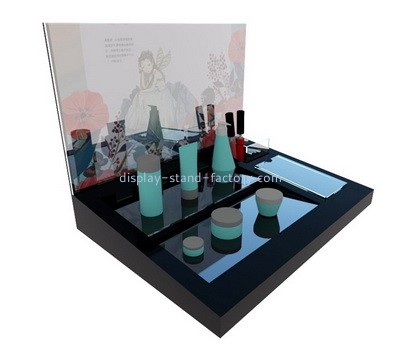 Acrylic supplier customize perspex retail skincare display riser NMD-751