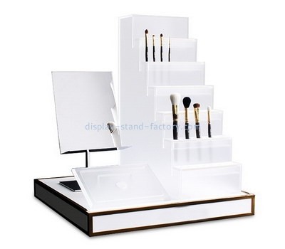 Acrylic supplier customize perspex cosmetic display rack NMD-767