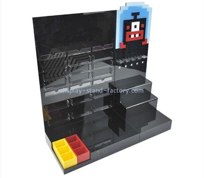 Acrylic factory customize perspex retail store makeup display stands NMD-770