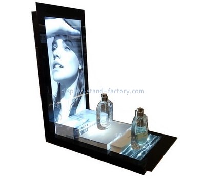 Plexiglass supplier customize acrylic retail store perfume display riser NMD-771