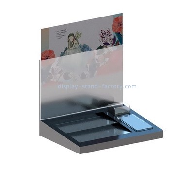 Plexiglass supplier customize acrylic cosmetic display riser NMD-787