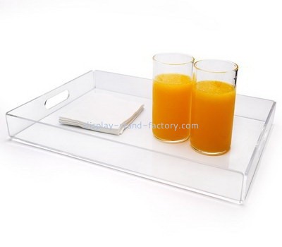 Acrylic factory customize plexiglass serving tray STD-233