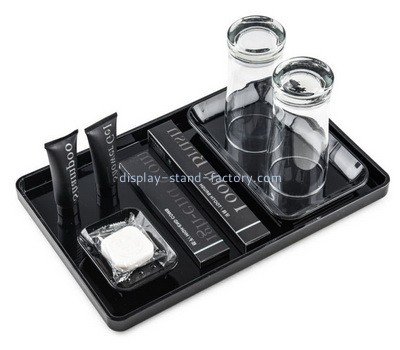 Acrylic supplier customize perspex hotel supplies holder tray STD-234
