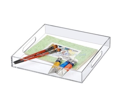 Plexiglass supplier customize table top acrylic organizer tray STD-243