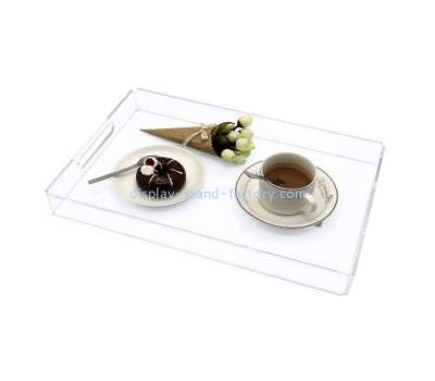 Plexiglass manufacturer customize acrylic afternoon tea serving tray STD-266