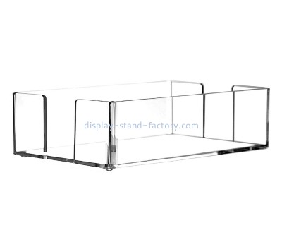 Perspex factory customize acrylic tissue paper holder tray STD-270