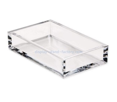 Perspex factory customize acrylic organizer tray STD-294