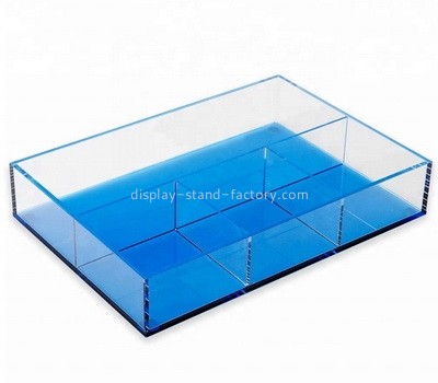 Perspex factory customize acrylic tabletop organizer holder STD-309