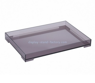 Plexiglass supplier customize acrylic hotel supplies organizer tray STD-324