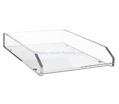 Acrylic manufacturer customize plexiglass letter tray STD-359