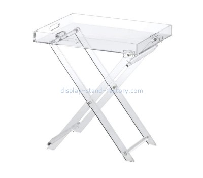 Custom acrylic folding tray table STD-399