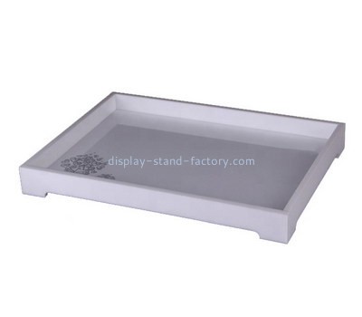 Custom plexiglass hotel organizer tray STD-402