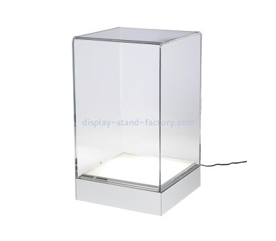 Acrylic manufacturer customized led display case NDD-001