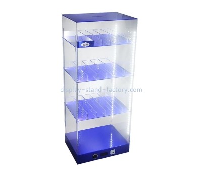 Lucite manufacturer customized lighted display cabinet NDD-014