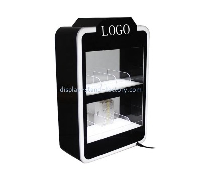 Acrylic manufacturer customized lit display cabinet NDD-028