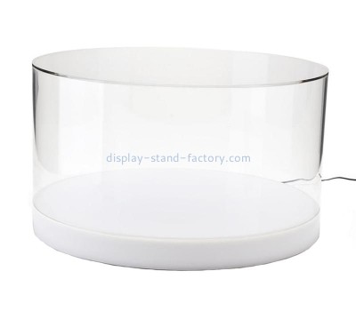 Plexiglass supplier customized acrylic light display case NDD-030