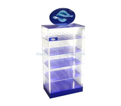 Custom lighted display stand cabinet NDD-043