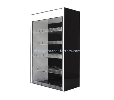 Acrylic manufacturer customized china cabinet with lighting NDD-062