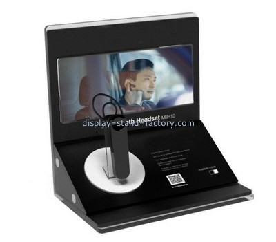 OEM customized acrylic headset display riser plexiglass headset display stand NDS-041