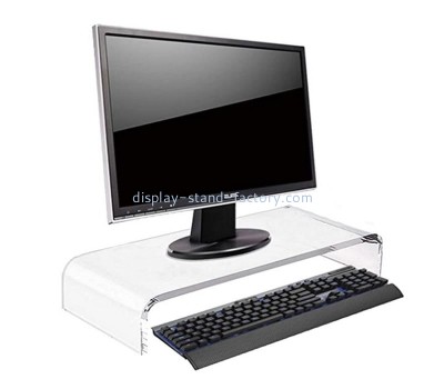 OEM custom acrylic monitor stand holder lucite monitor riser NDS-046