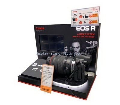 OEM custom acrylic camera display riser plexiglass camera display stand NDS-052