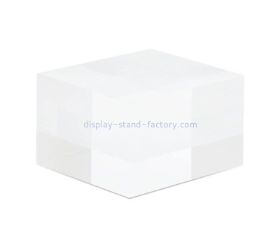 OEM supplier customized acrylic display cube perspex block NBL-197
