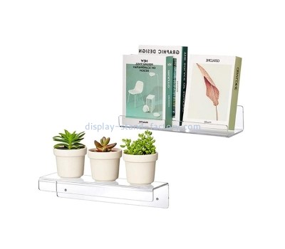 OEM supplier customized acrylic wall display shelves plexiglass wall holder NOD-025