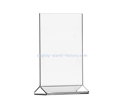 OEM supplier customized plexiglass sign holder acrylic sign stand NBD-757