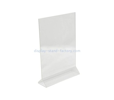OEM supplier customized plexiglass sign holder perspex sign holder NBD-765