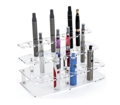 OEM supplier customized acrylic E-cigarette display stand lucite e-cigar display rack NOD-049