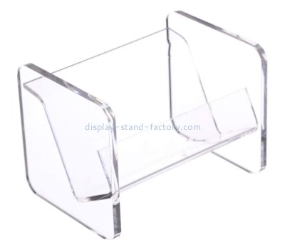 OEM supplier customized acrylic business name card holder lucite business card rack NBD-771