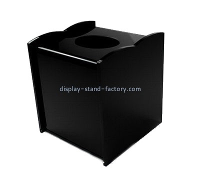 Custom acrylic perspex storage boxes  facial tissue box design tissue paper box holder NAB-041